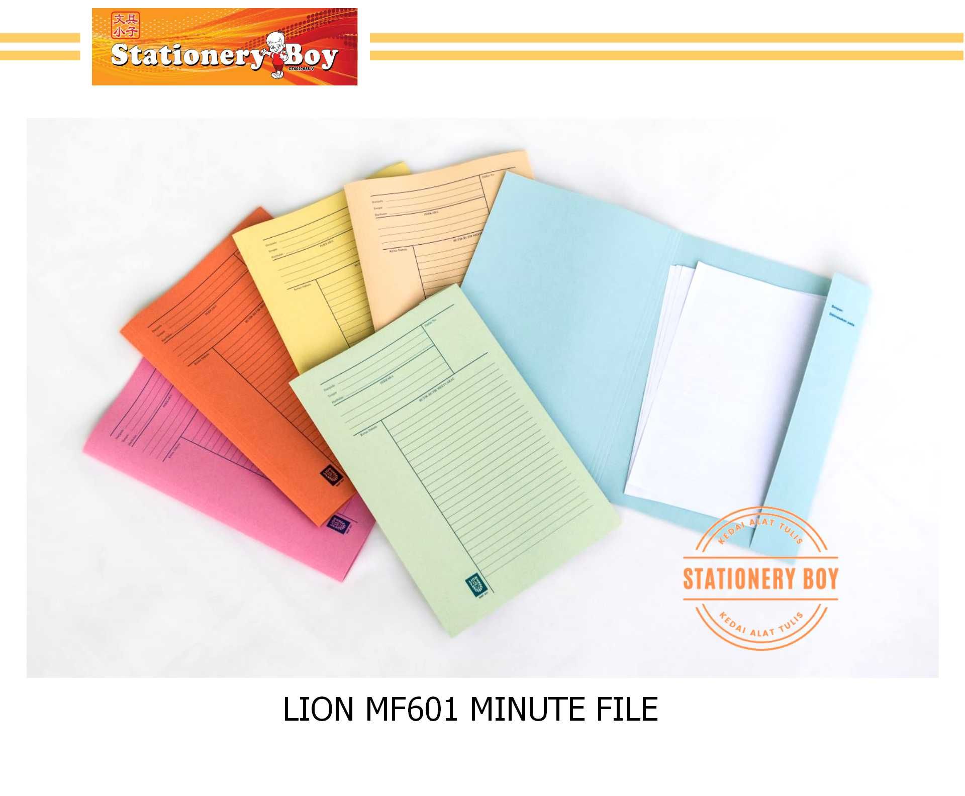 LION MF601 Minute File / Fail Minit