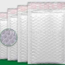 Bubble Envelope Parcel Bag Courier Plastic Bag Bubble Wrap Mailer Postage Flyer Plastik (26 x 32+5 cm)