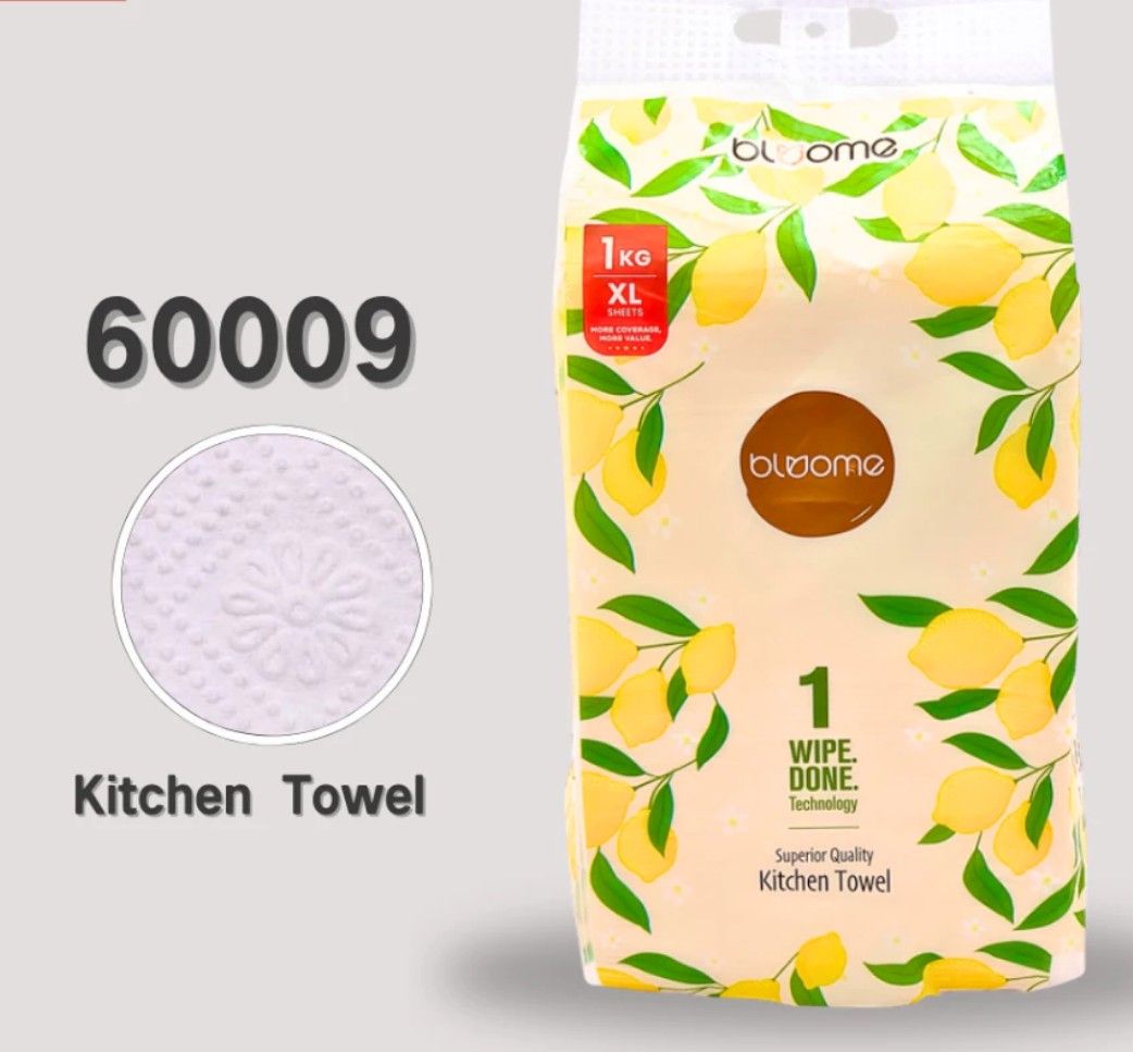Bloome Premium Multipurpose Tissue Soft Tissue / Kitchen Tissue 60005 60009 1pk 1180's SL-60005-KK