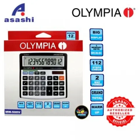CALCULATOR OLYMPIA MW-500V