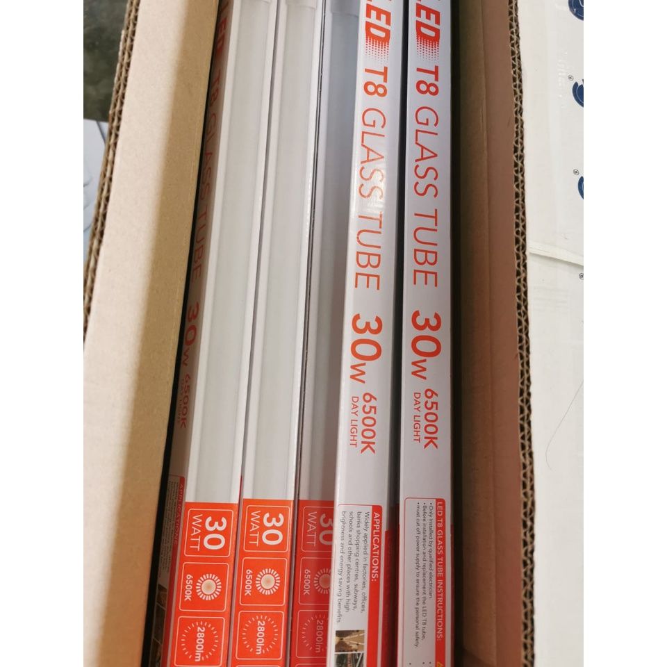 FSL T8 30W LED GLASS TUBE Day Light