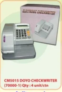 Comet Electronic Cheque Writer Machine CM5015 / Comet / Electronic Cheque Writer Machine / CM5015 / Comet Cheque Writer Machine