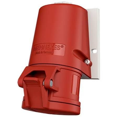 Mennekes 27008 32A 5Pin Wall Socket (New model : Mennekes #32 32A 5Pin Wall Socket (IP44)
