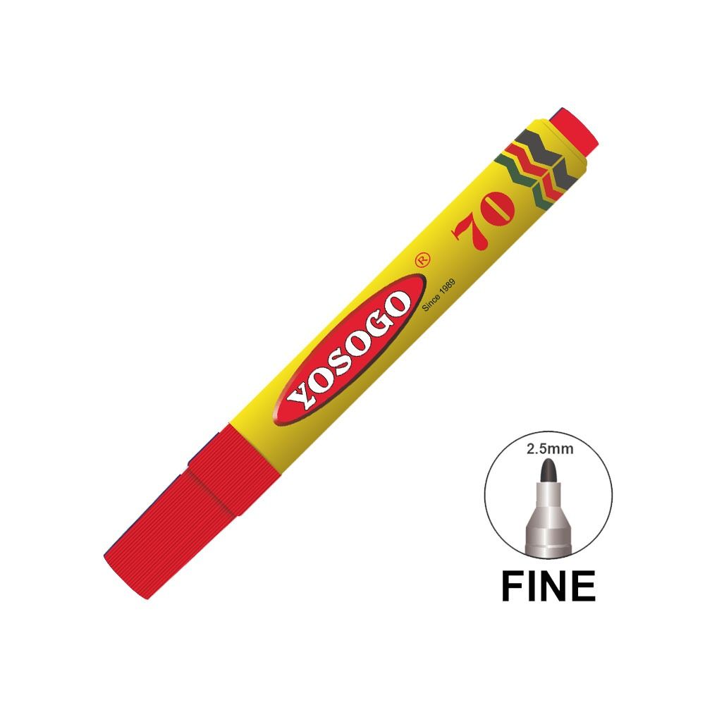 Yosogo 70 YOSOGO MARKER PEN RED