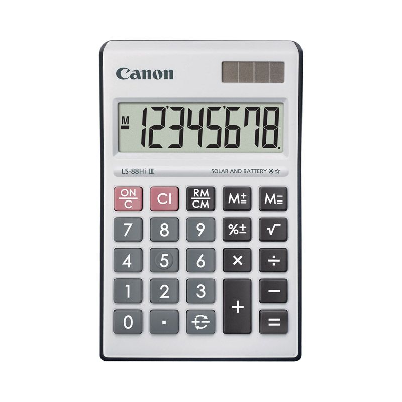 Canon Calculator Canon 8 Digits LS-88HI-III
