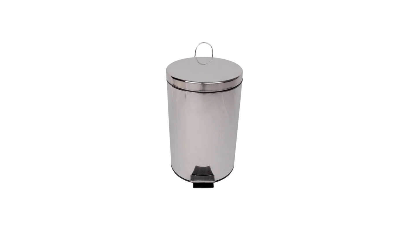 BR Stainless Steel Dustbin 12L