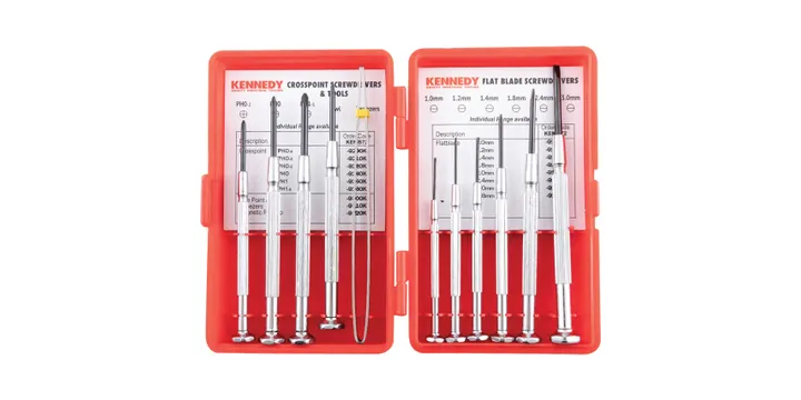 11-PCE PRECISION SCREWDRIVER &TOOL SET