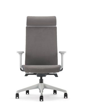 NEXUS SURFACE PRESIDENTIAL HIGH BACK CHAIR - SF8410F-24D91(LIGHT GREY ARMREST)
