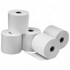 CALCULATOR HIGH WHITE PAPER ROLL 57 X 65 X 12MM (100 ROLLS)