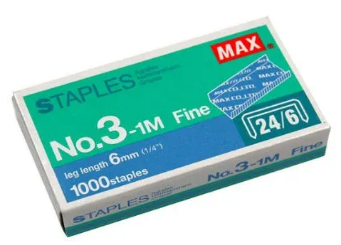 MAX STAPLES REFILL NO.3