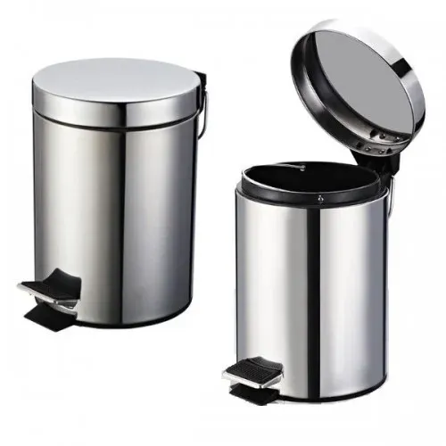 STAINLESS STEEL DUSTBIN 8 LITER