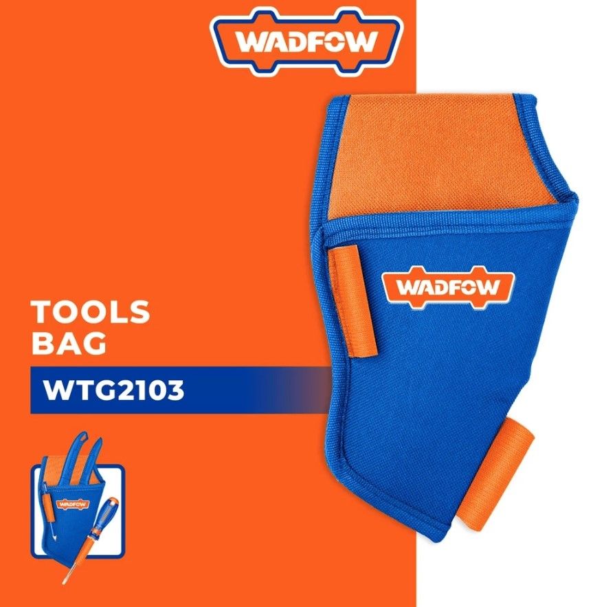 WADFOW TOOLS BAG SIZE WITH GARDEN SCISSORS HOLDER & PEN POCKETS (200MM X 120MM) WTG2103