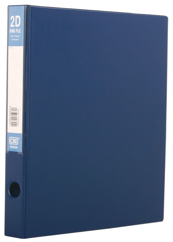 QP PVC 2D RING FILE A4 80MM