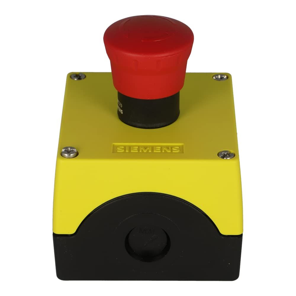 Siemens *Siemens 3SU1 Series Red, Yellow Emergency Stop Push Button