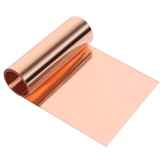 COPPER FOIL COPPER METAL SHEET SHIM PLATE THIN 0.2MM RED COPPER