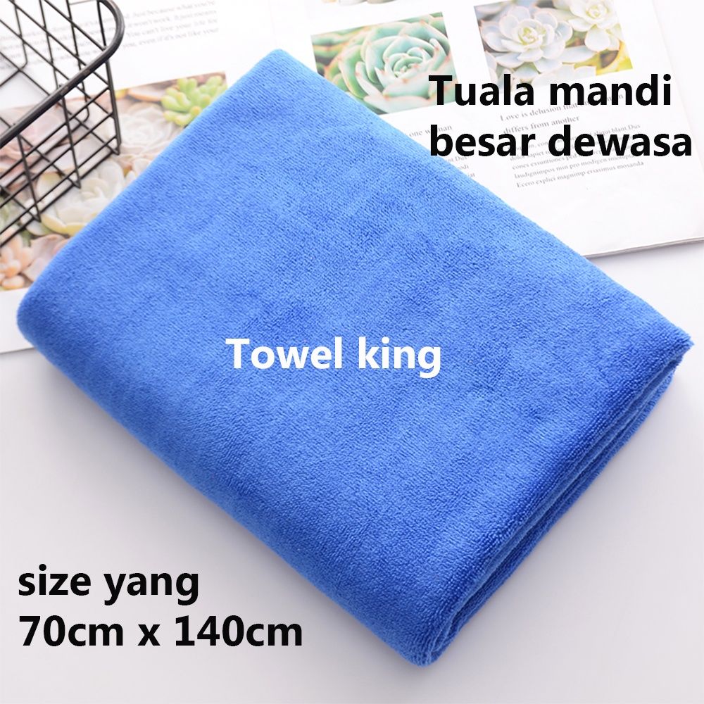 Tuala Mandi besar dewasa 70cm X 140CM