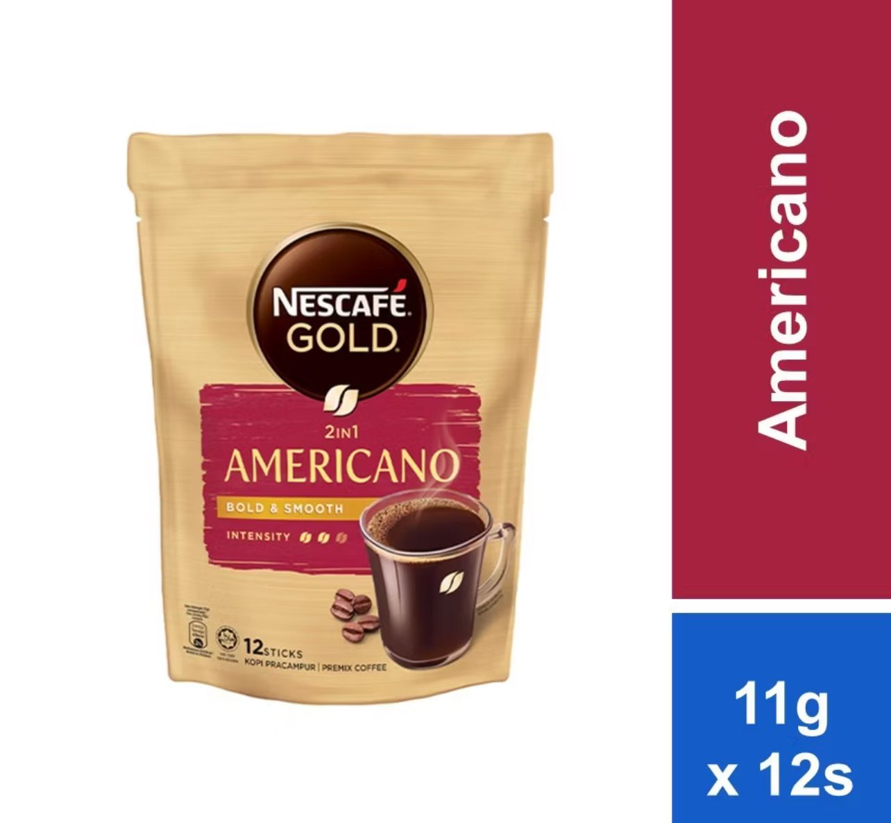 Nescafe Gold Americano (11g x 12's)