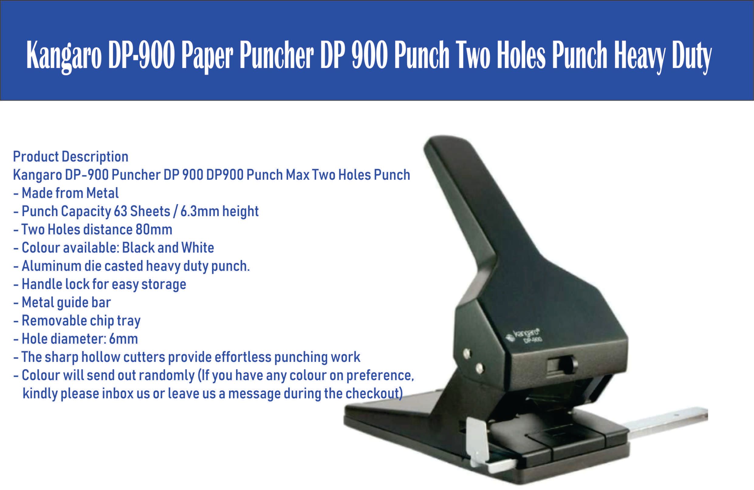 Kangaro Paper Punch DP-900