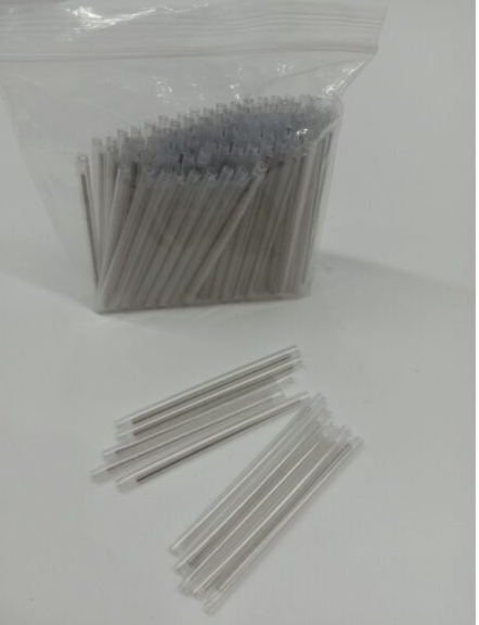 FIBER OPTIC SLEEVE STEEL BAR 60MM 40MM (100PCS) SINGLE STEEL BAR( ID:1.5MM;OD:3.3MM) SL201