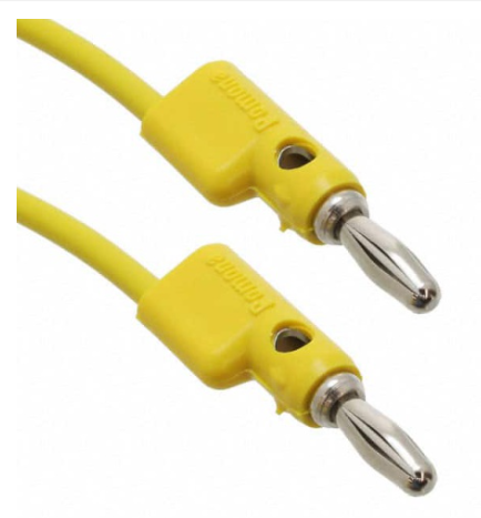 Fluke PATCH B-4-4 Banana Plug Patch Cord (yellow)