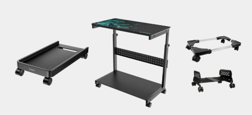 ADJUSTABLE COMPUTER CASE CPU TOWER STAND HOLDER