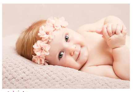 50*30cm Baby poster photo pictorial beautiful