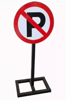 No Parking Stand 460(W) x 300(D) x 1130(H)mm