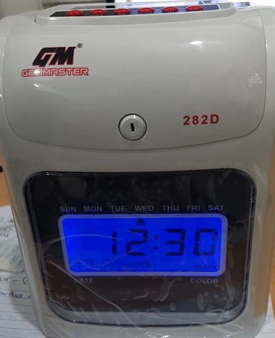 Digital Time Recorder GM Geomaster 282D