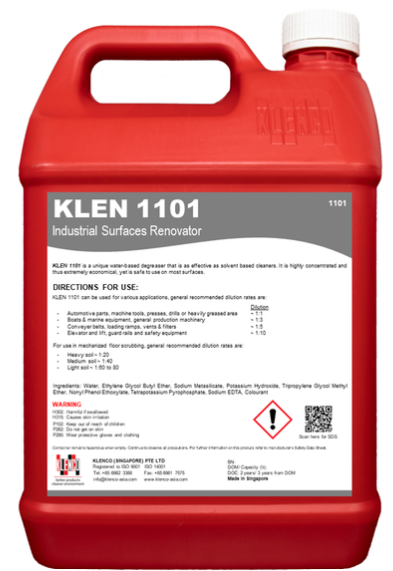 KLEN 1101 INDUSTRIAL SURFACES RENOVATOR