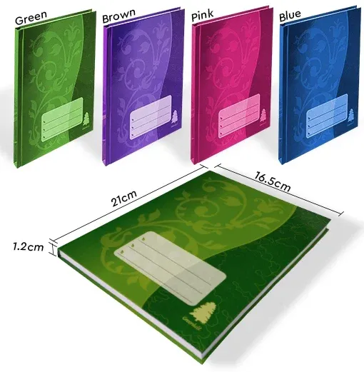BUKU LOG PENDEK 300 PAGES (HC-32040)