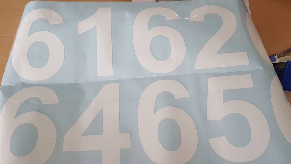 Sticker Besar 1-66 (1SET)