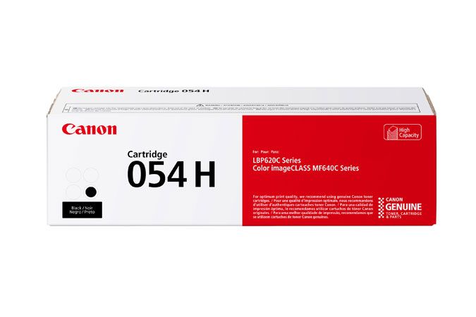 Canon 054H Black Toner Cartridge 3.1k