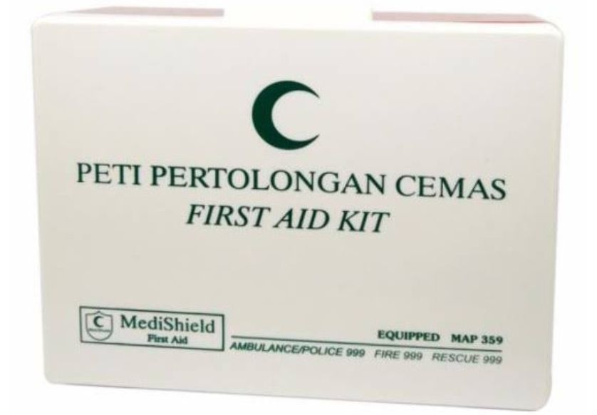 Ubat First Aid Kit With Medicine 8" x 10"