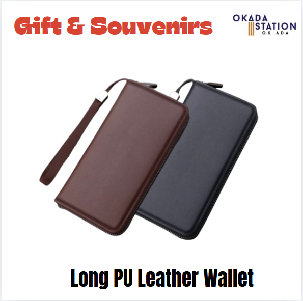 Souvenir & Gift / MAN CLUTCH WALLET / Printed with Company Logo / Corporate Gift / Cenderahati / WALLET