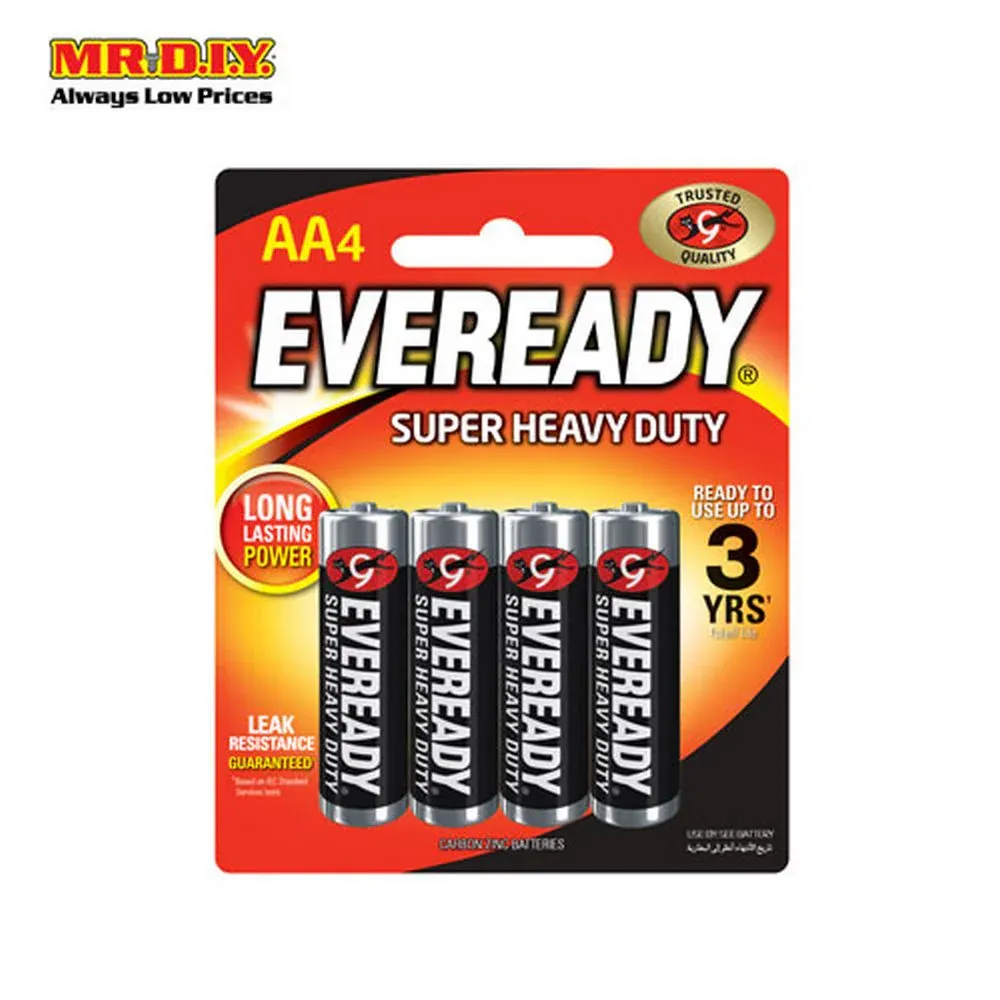 Battery AA Eveready ( 4pcs ) in box ( 20 packs )