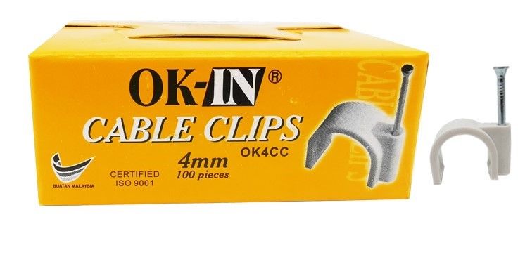 SE SETIA ELECTRIC OK-IN 4MM CABLE CLIP