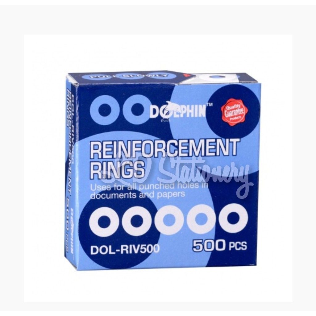 DOLPHIN REINFORCEMENT RINGS DOL-RIV500 (500PCS)