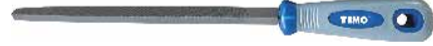 Temo 200*13.0*13.0mm 3 Square Engineer's File - Second Cut