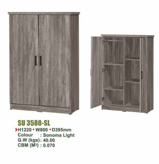 SU WARDROBE SU 3588 - SL/N.OAK