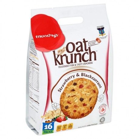Munchy's Oat Krunch Strawberry & Blackcurrent