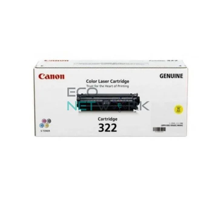 CANON CART 322 YELLOW