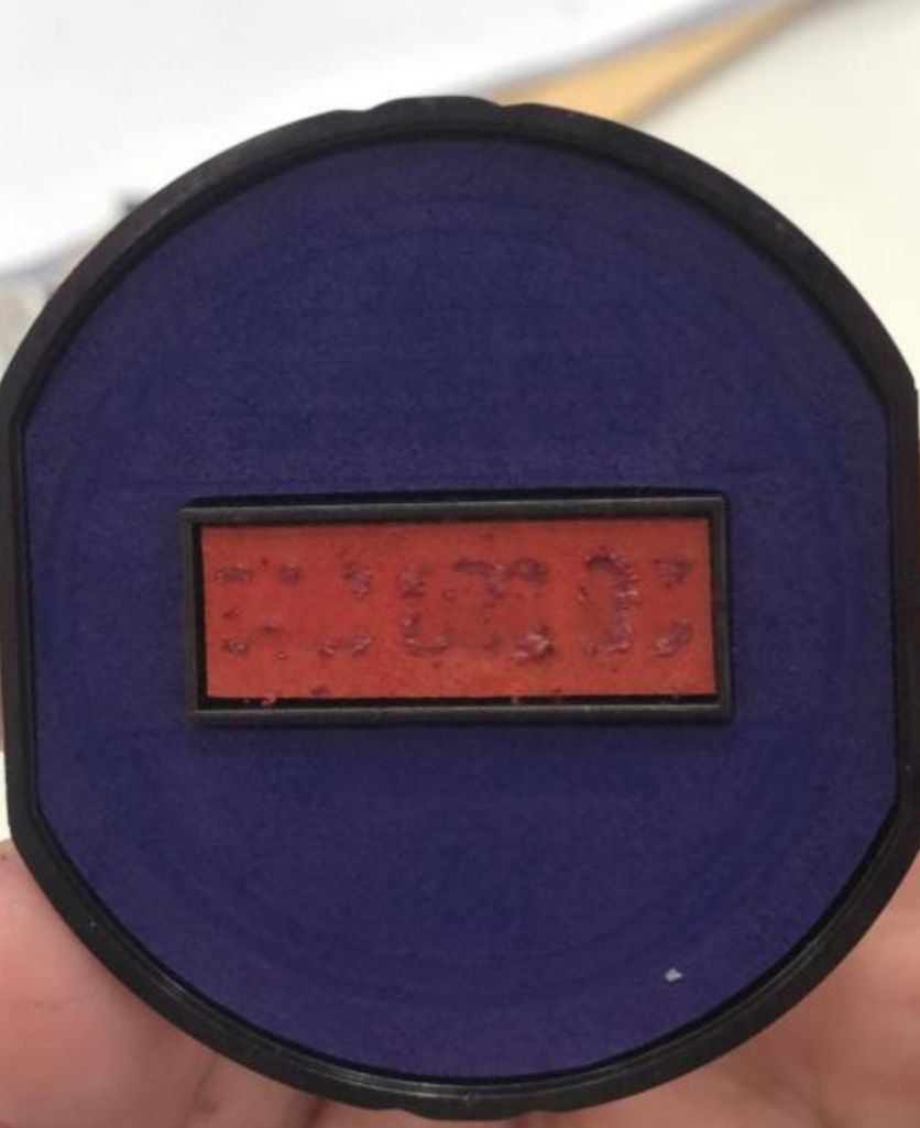 Ink pad 552-D