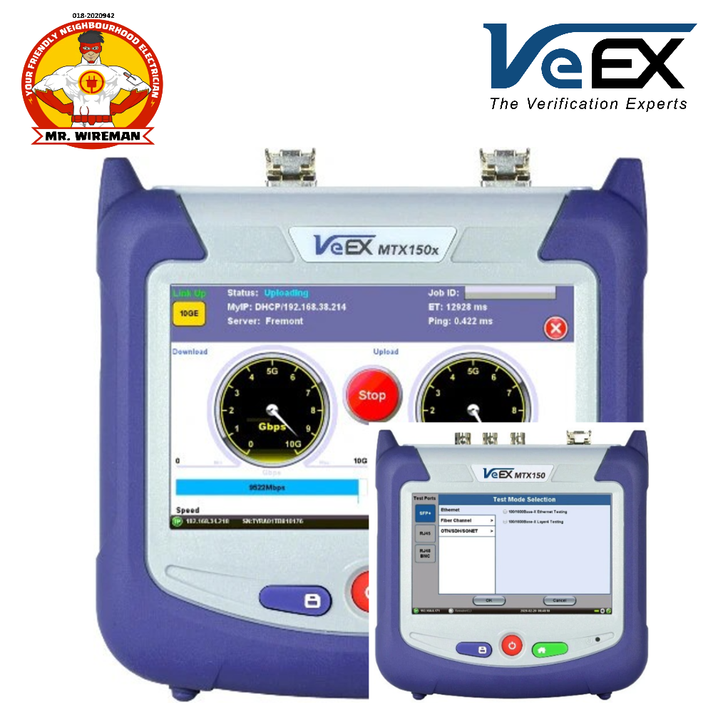 VeEx MTX150 Multi-service Installation & Maintenance Test Set