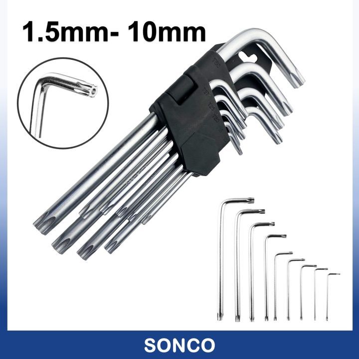 ALLEN KEY LONG (CHROME), 1.5mm-10mm
