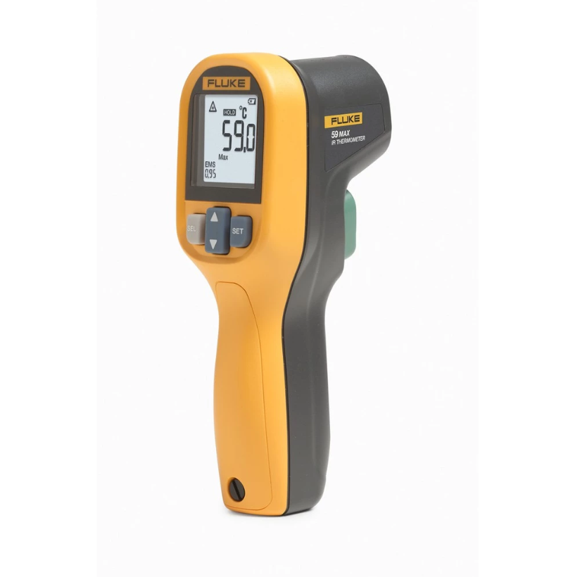 FLUKE 59 MAX INFRARED THERMOMETER RANGE -30°C TO 350°C DISTANCE TO SPOT RATIO 8:1