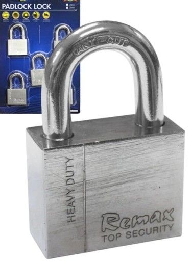 REMAX Black Hardware REMAX Safety Door Lock Padlock Heavy Duty Lock Pintu Rumah Mangga Kunci 锁头Black Hardware REMAX Safety Door Lock Padlock Heavy Duty Lock Pintu Rumah Mangga Kunci 锁头 防盗 Outdoor Padlock Waterproof 防盗 Outdoor Padlock Waterproof