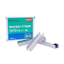 MAX Staples Heavy Duty 3/8'' Staples 1210 FA-H