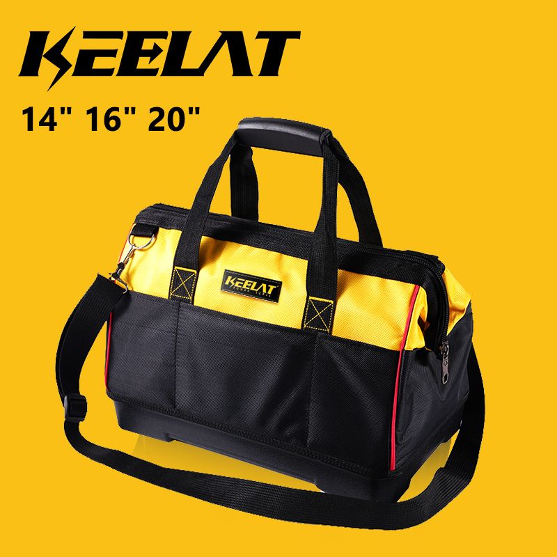 KEELAT 20 INCH ELECTRICIAN TOOL CANVAS BAG (OXFORD CLOTH)