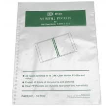CBE 89020R REFILL POCKET A3 11 HOLES (10 SHEETS)