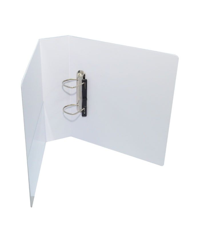 A4 - 16mm 2D Ring PVC White File